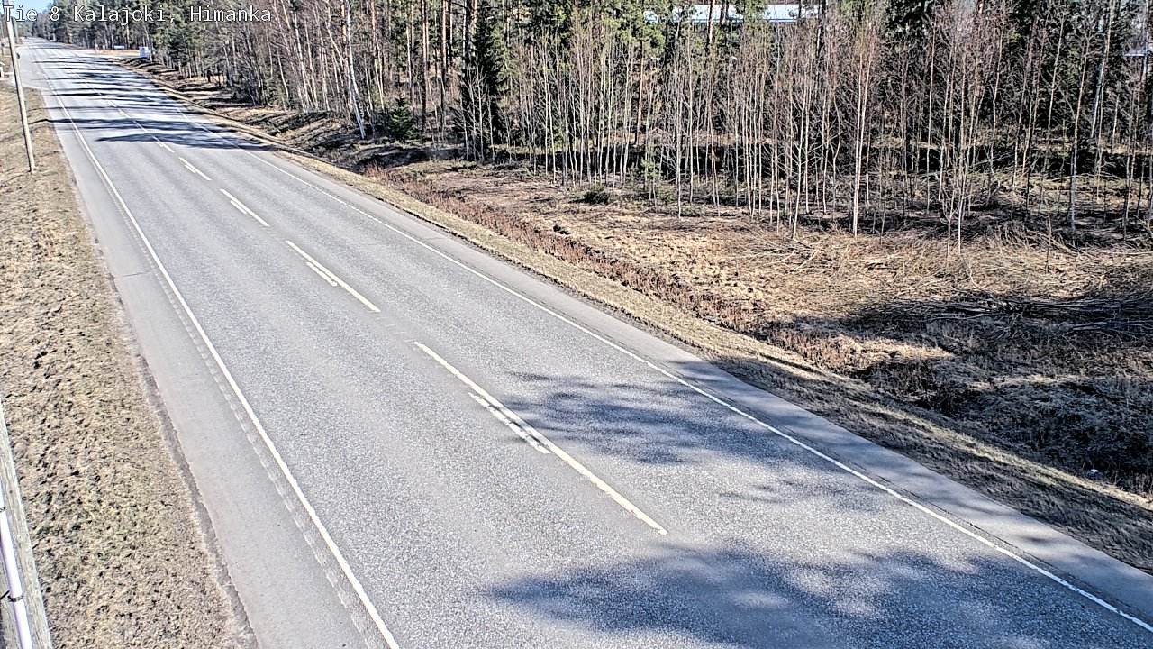 Kelikamerat Kuva Tie 8 Kalajoki, Himanka, Kalajoki, Pohjois-Pohjanmaa