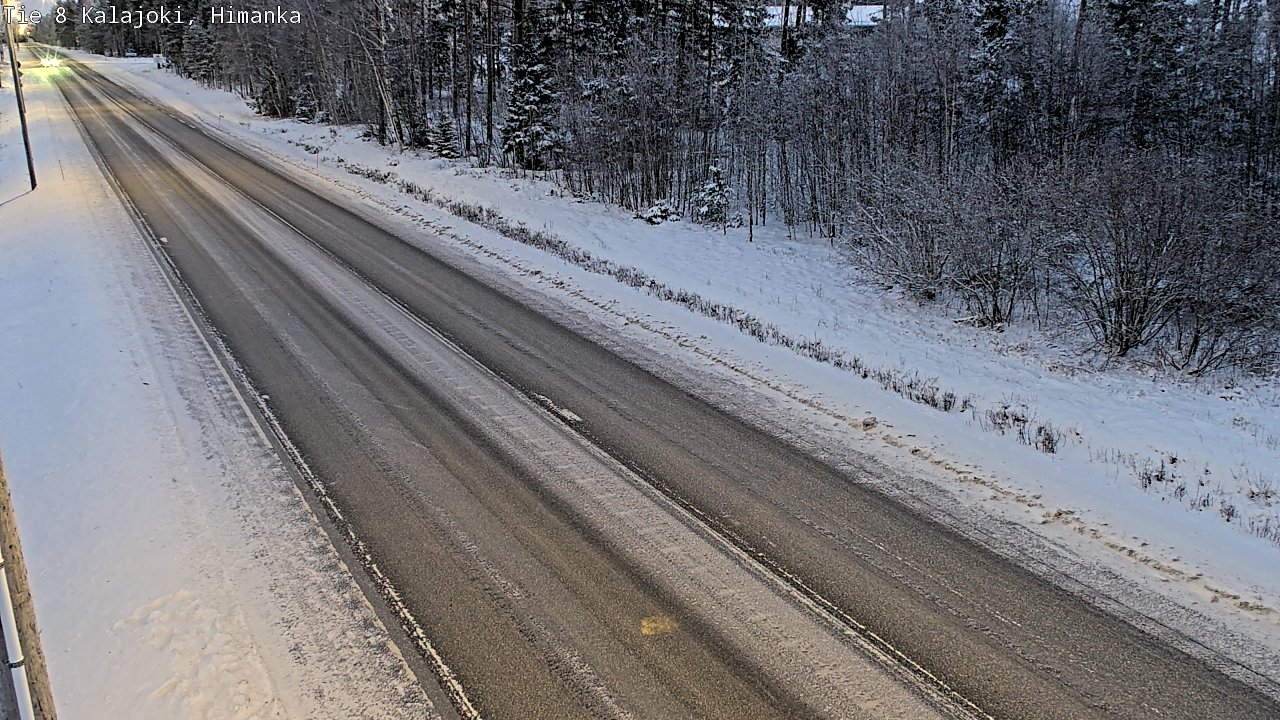 Weather Camera Image Road 8 Kalajoki, Himanka, Kalajoki, Pohjois-Pohjanmaa