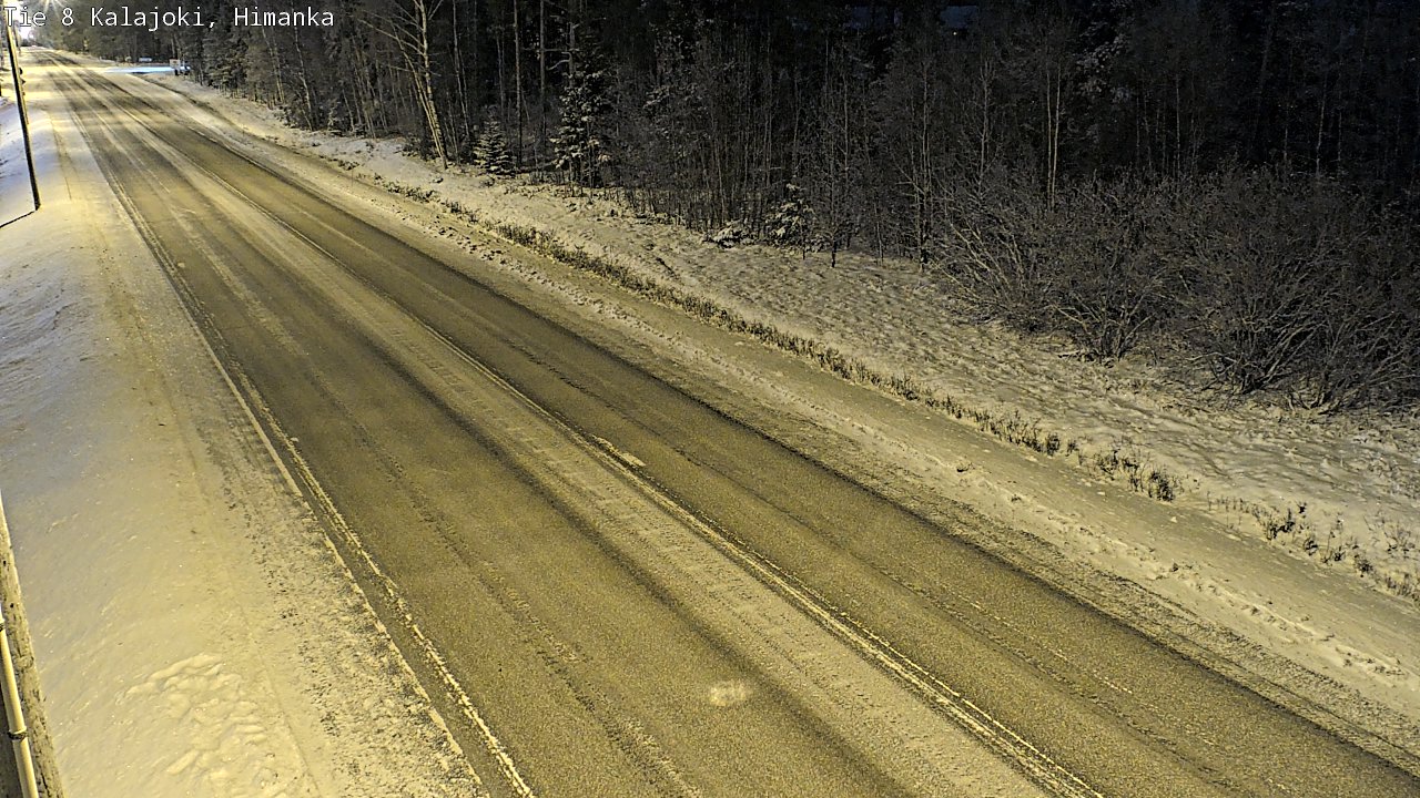 Weather Camera Image Road 8 Kalajoki, Himanka, Kalajoki, Pohjois-Pohjanmaa