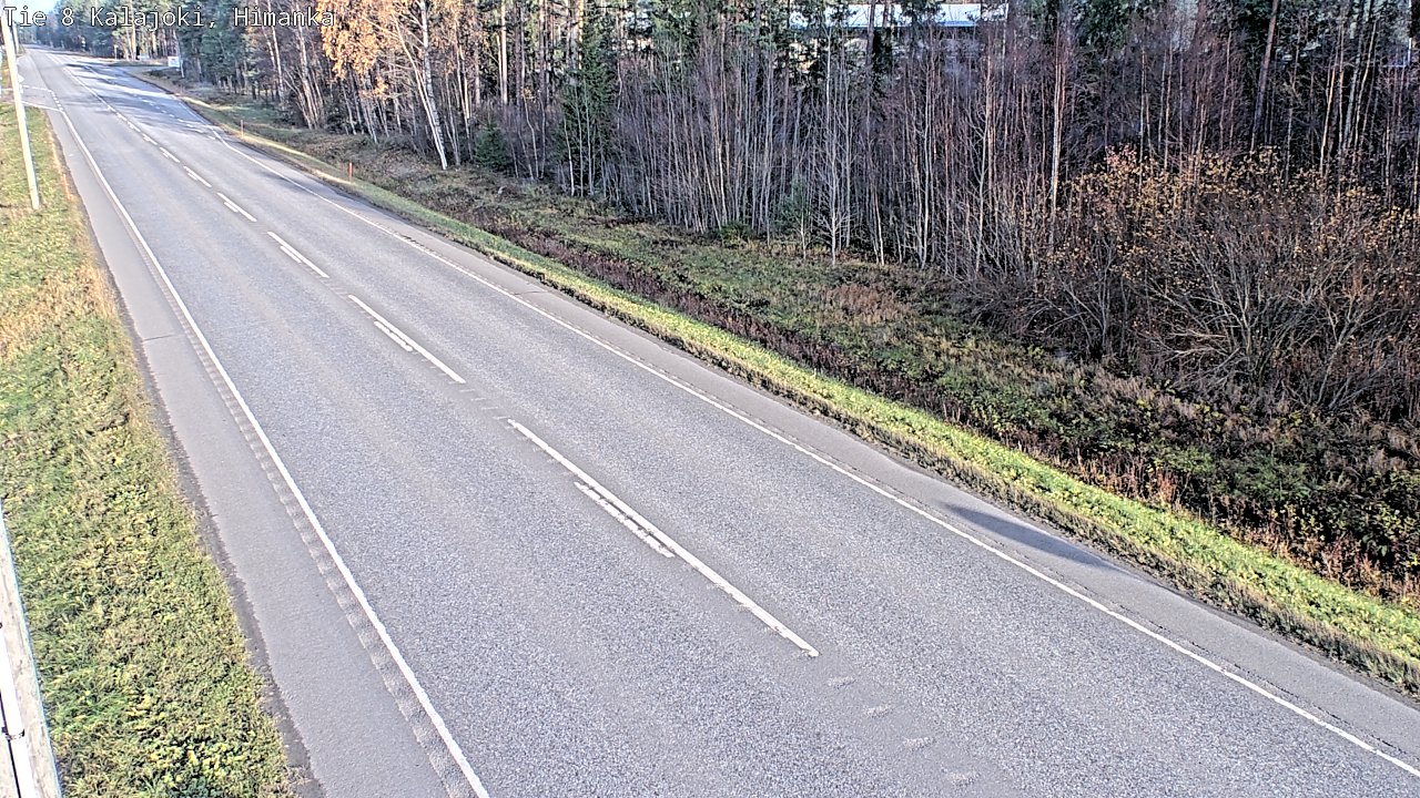 Kelikamerat Kuva Tie 8 Kalajoki, Himanka, Kalajoki, Pohjois-Pohjanmaa