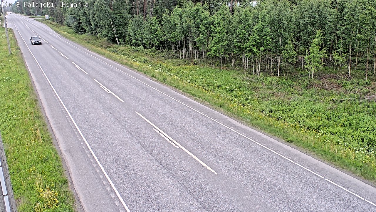 Kelikamerat Kuva Tie 8 Kalajoki, Himanka, Kalajoki, Pohjois-Pohjanmaa