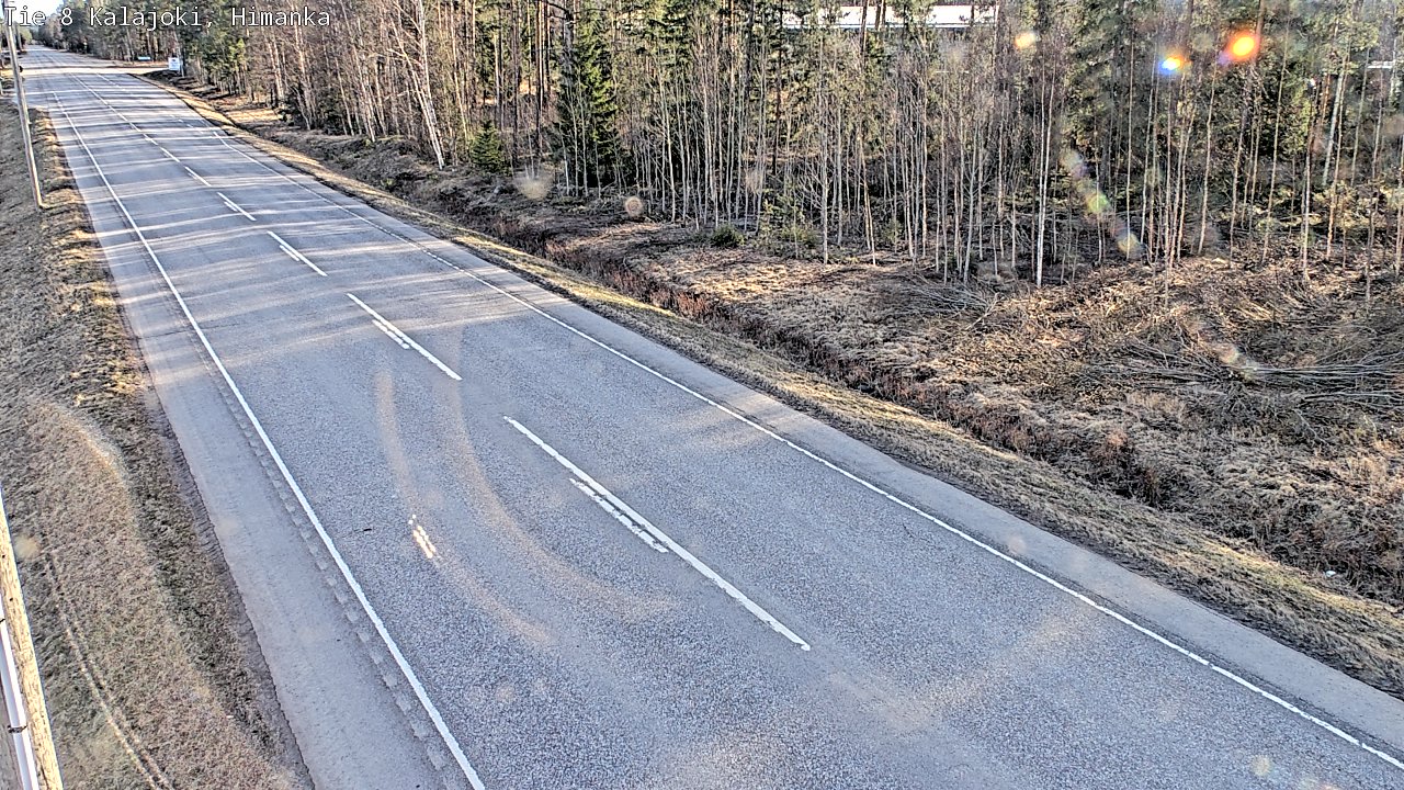 Kelikamerat Kuva Tie 8 Kalajoki, Himanka, Kalajoki, Pohjois-Pohjanmaa