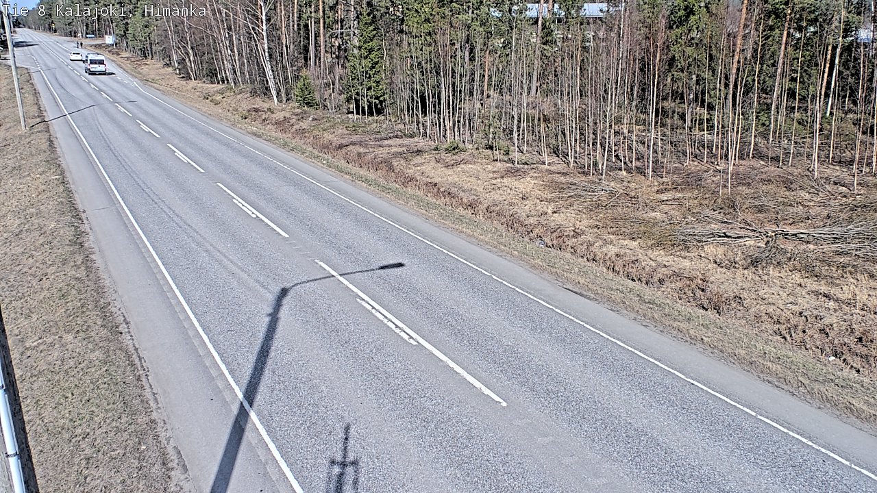 Kelikamerat Kuva Tie 8 Kalajoki, Himanka, Kalajoki, Pohjois-Pohjanmaa