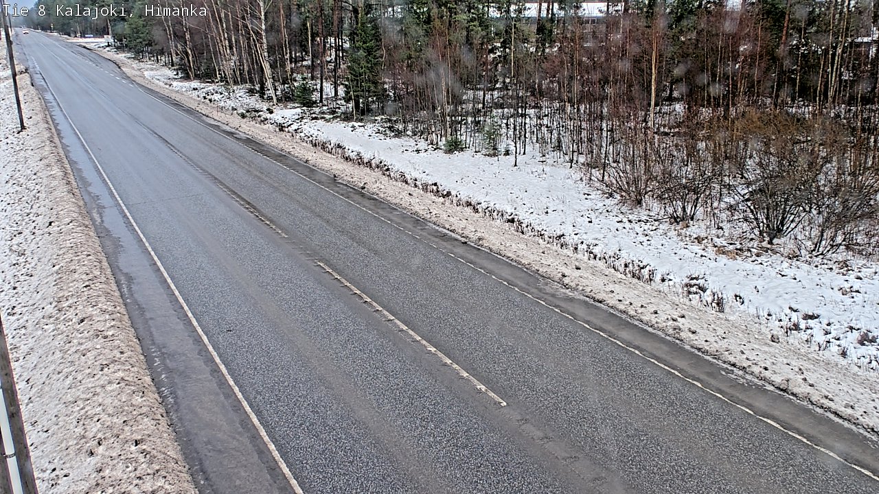 Weather Camera Image Väg 8 Kalajoki, Himango, Kalajoki, Pohjois-Pohjanmaa