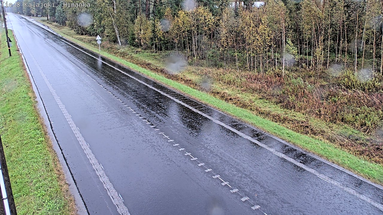 Weather Camera Image Road 8 Kalajoki, Himanka, Kalajoki, Pohjois-Pohjanmaa