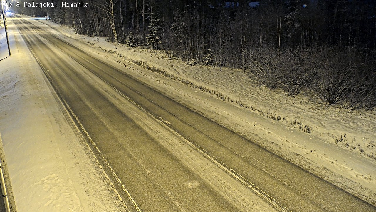 Weather Camera Image Road 8 Kalajoki, Himanka, Kalajoki, Pohjois-Pohjanmaa
