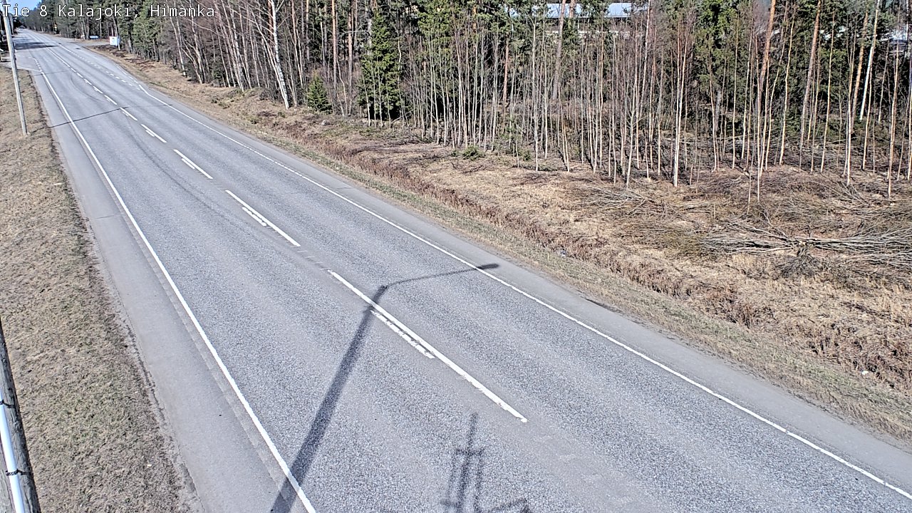 Kelikamerat Kuva Tie 8 Kalajoki, Himanka, Kalajoki, Pohjois-Pohjanmaa