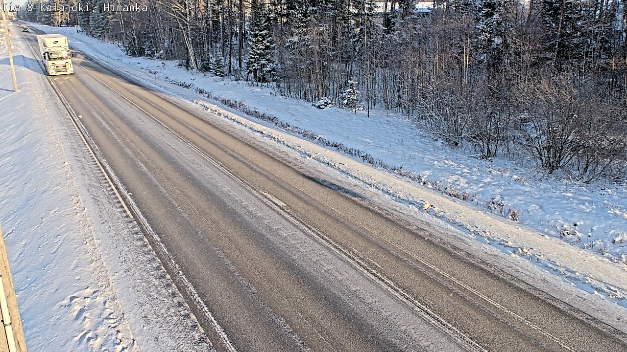 Weather Camera Image Väg 8 Kalajoki, Himango, Kalajoki, Pohjois-Pohjanmaa