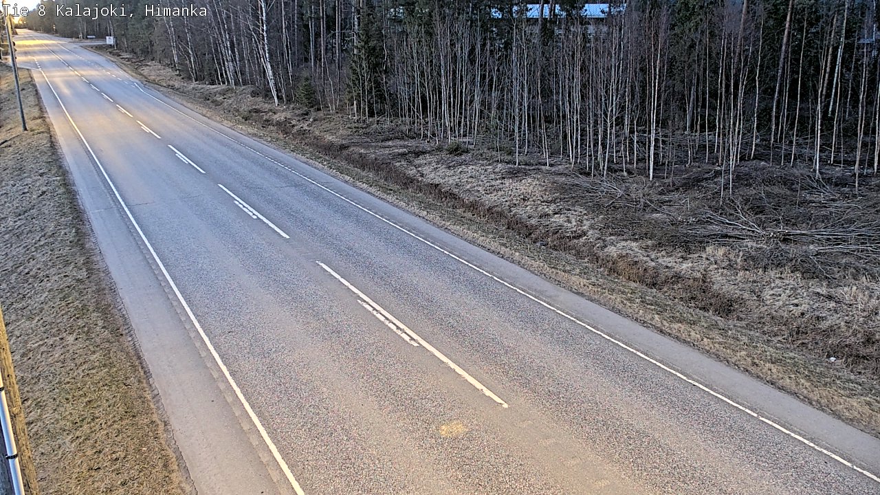 Kelikamerat Kuva Tie 8 Kalajoki, Himanka, Kalajoki, Pohjois-Pohjanmaa