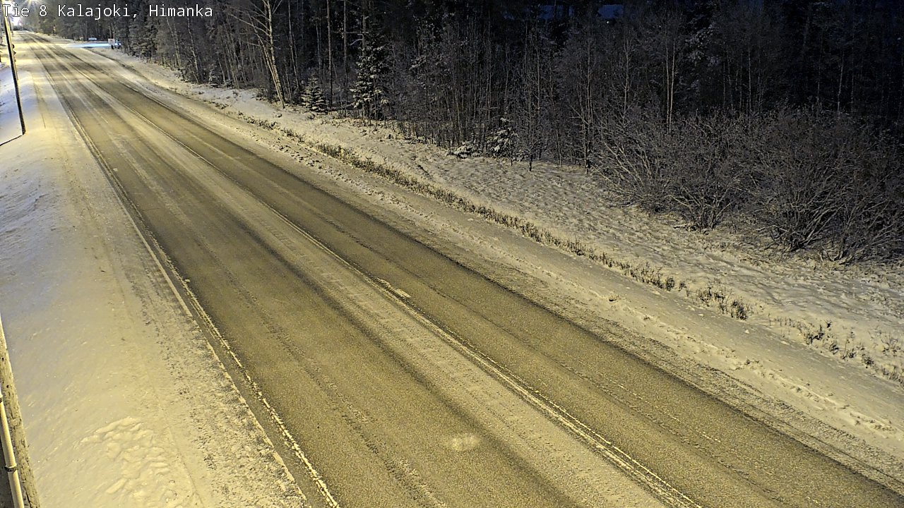 Weather Camera Image Road 8 Kalajoki, Himanka, Kalajoki, Pohjois-Pohjanmaa