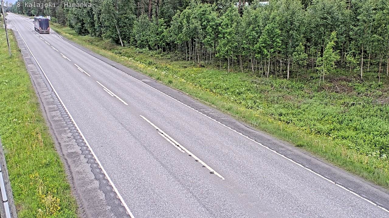 Weather Camera Image Väg 8 Kalajoki, Himango, Kalajoki, Pohjois-Pohjanmaa