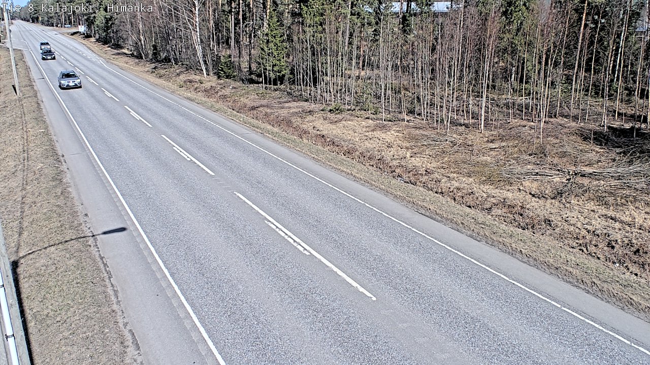 Kelikamerat Kuva Tie 8 Kalajoki, Himanka, Kalajoki, Pohjois-Pohjanmaa