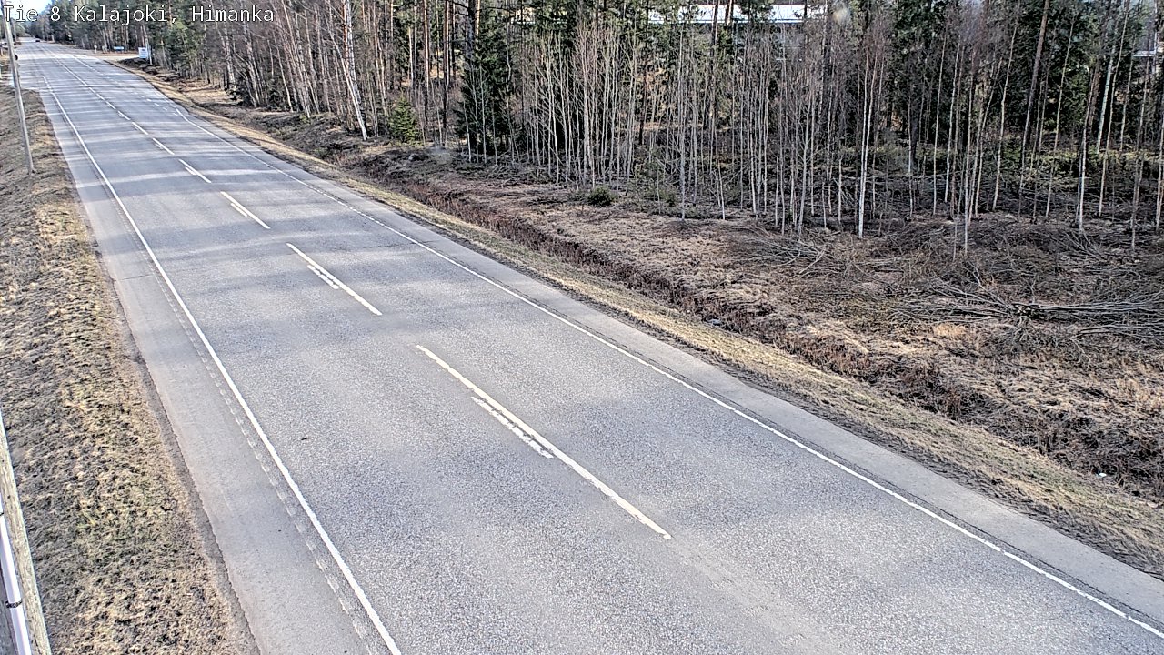 Kelikamerat Kuva Tie 8 Kalajoki, Himanka, Kalajoki, Pohjois-Pohjanmaa
