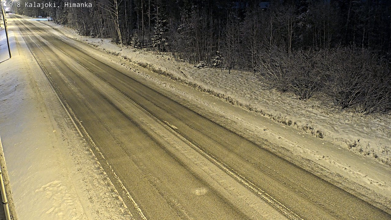 Weather Camera Image Road 8 Kalajoki, Himanka, Kalajoki, Pohjois-Pohjanmaa