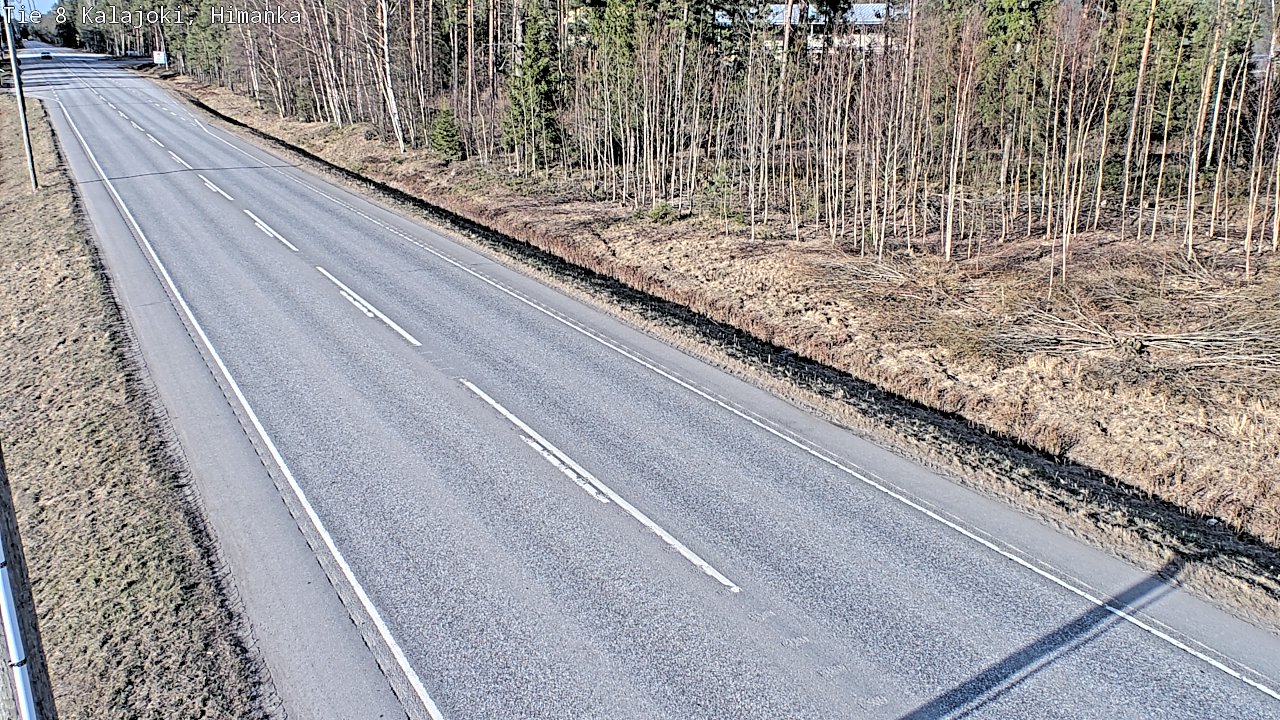 Kelikamerat Kuva Tie 8 Kalajoki, Himanka, Kalajoki, Pohjois-Pohjanmaa