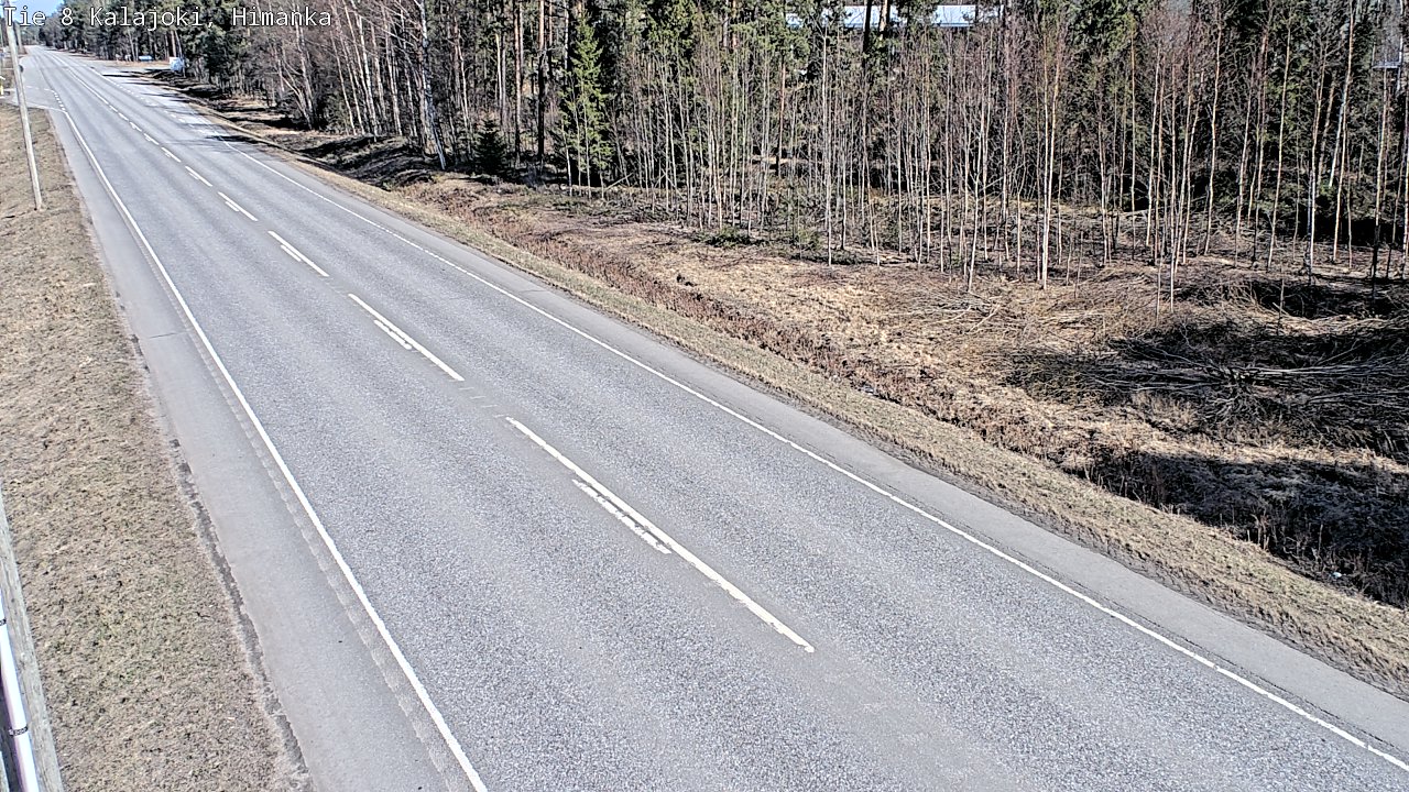 Kelikamerat Kuva Tie 8 Kalajoki, Himanka, Kalajoki, Pohjois-Pohjanmaa