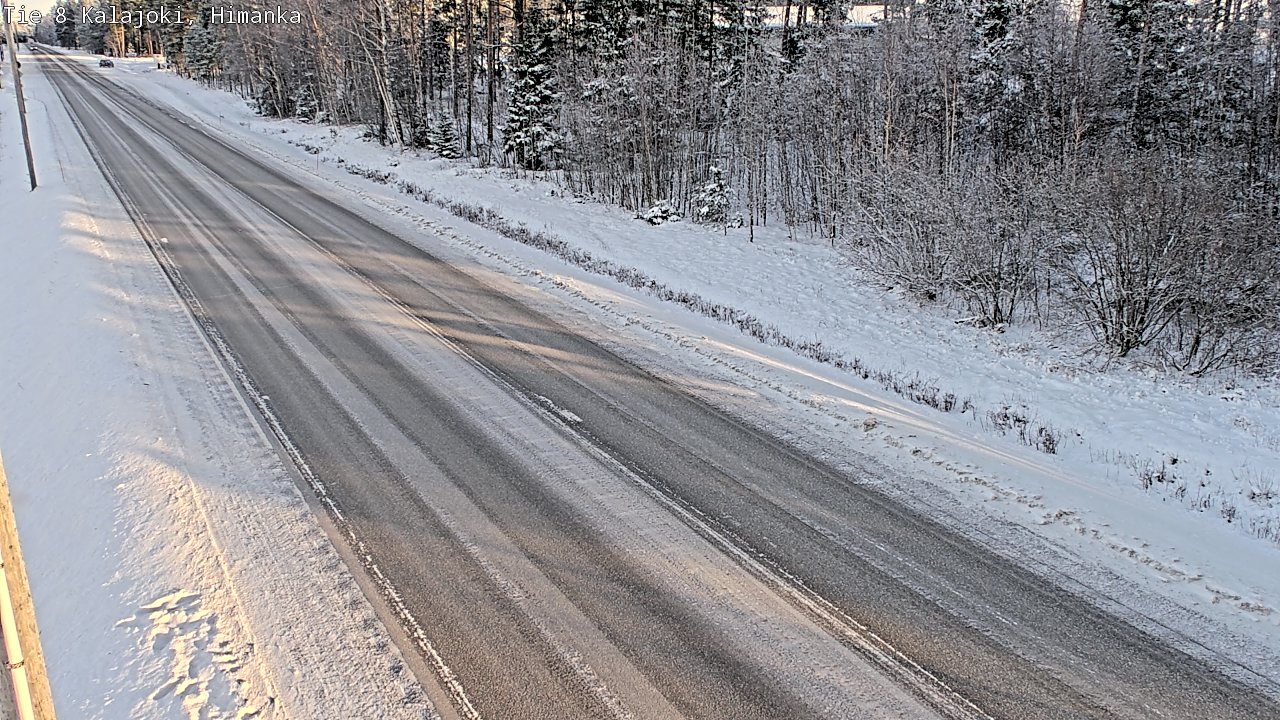 Weather Camera Image Road 8 Kalajoki, Himanka, Kalajoki, Pohjois-Pohjanmaa