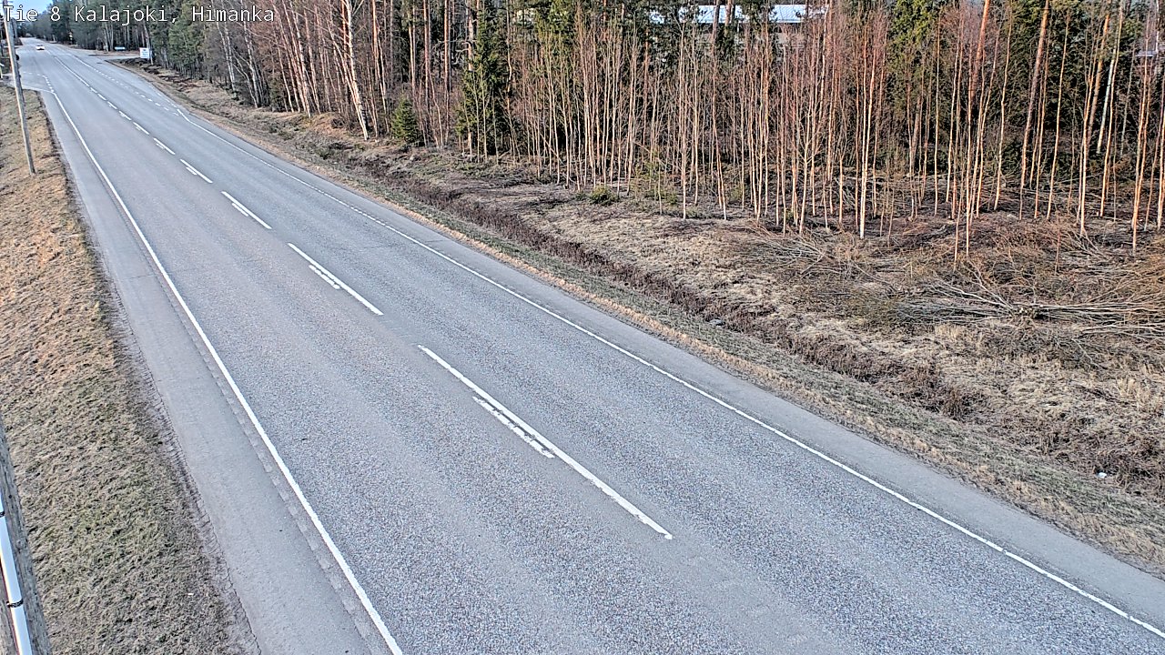 Kelikamerat Kuva Tie 8 Kalajoki, Himanka, Kalajoki, Pohjois-Pohjanmaa
