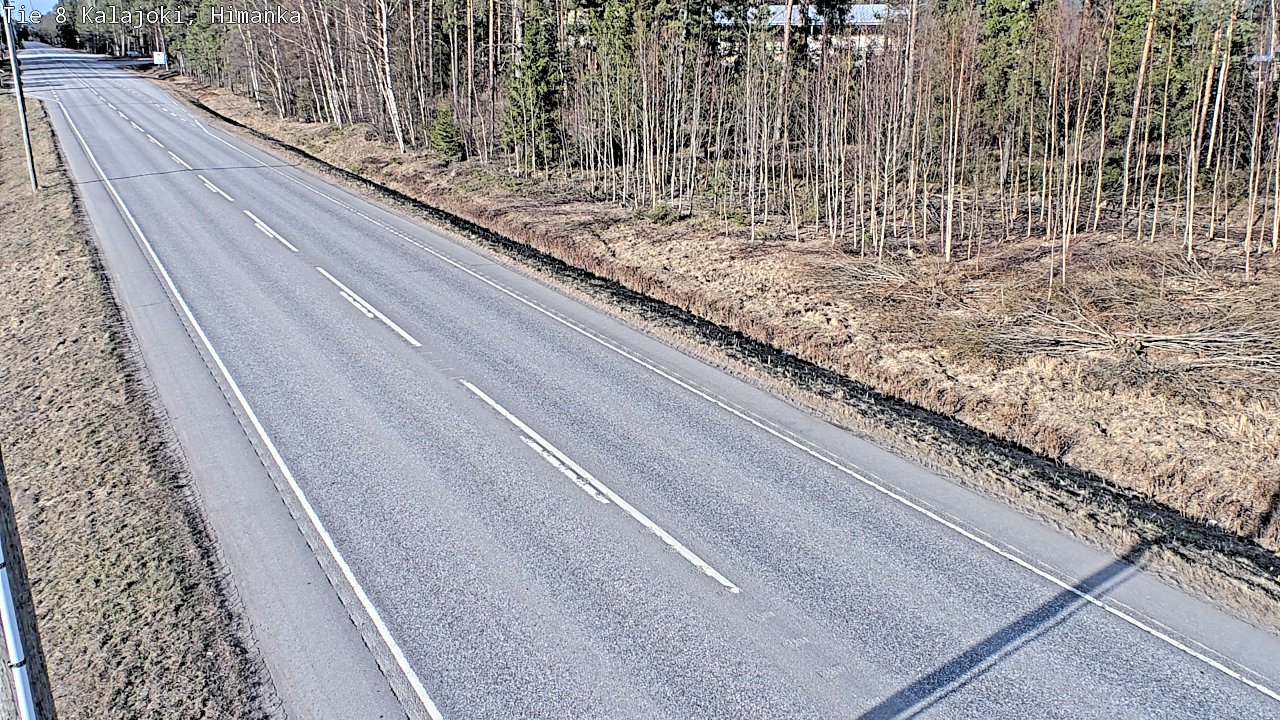 Kelikamerat Kuva Tie 8 Kalajoki, Himanka, Kalajoki, Pohjois-Pohjanmaa