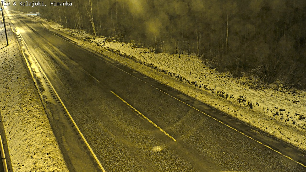 Weather Camera Image Väg 8 Kalajoki, Himango, Kalajoki, Pohjois-Pohjanmaa