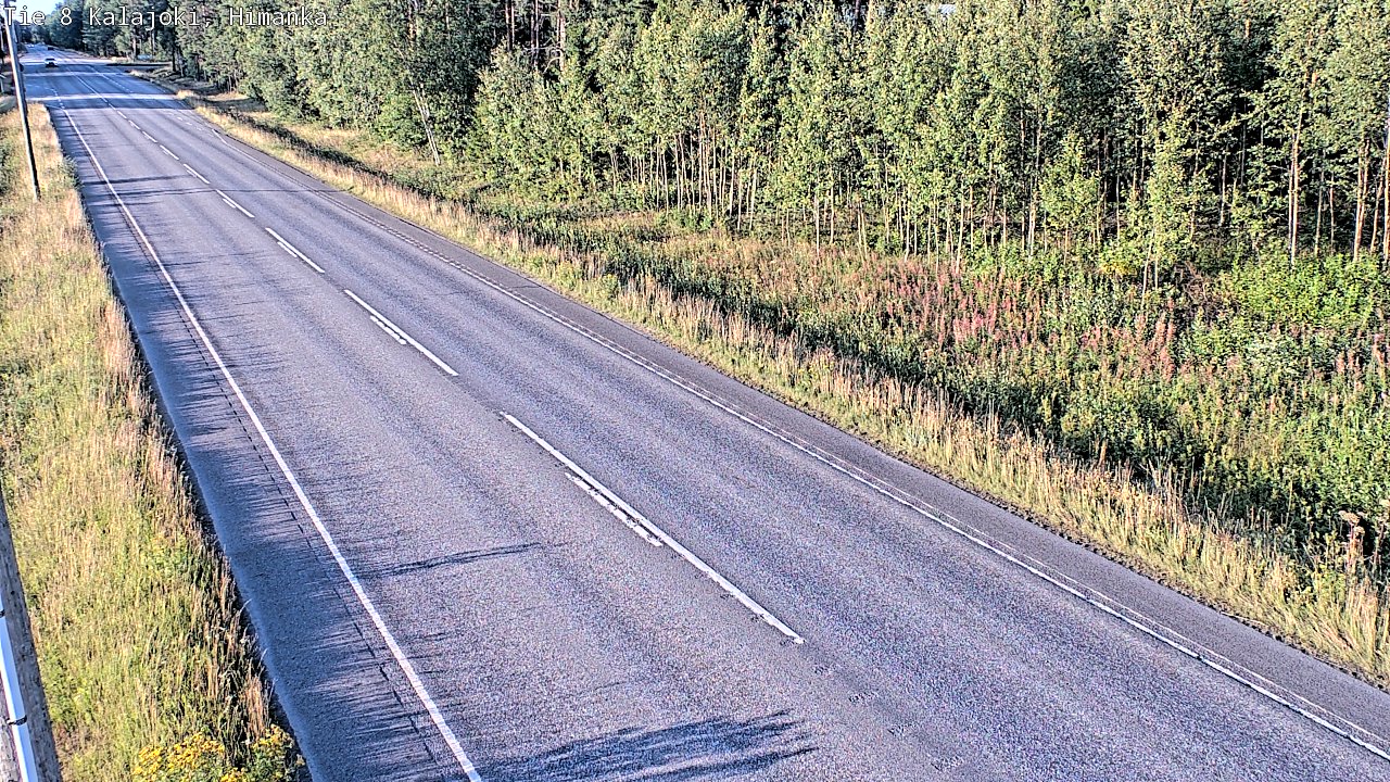 Weather Camera Image Road 8 Kalajoki, Himanka, Kalajoki, Pohjois-Pohjanmaa
