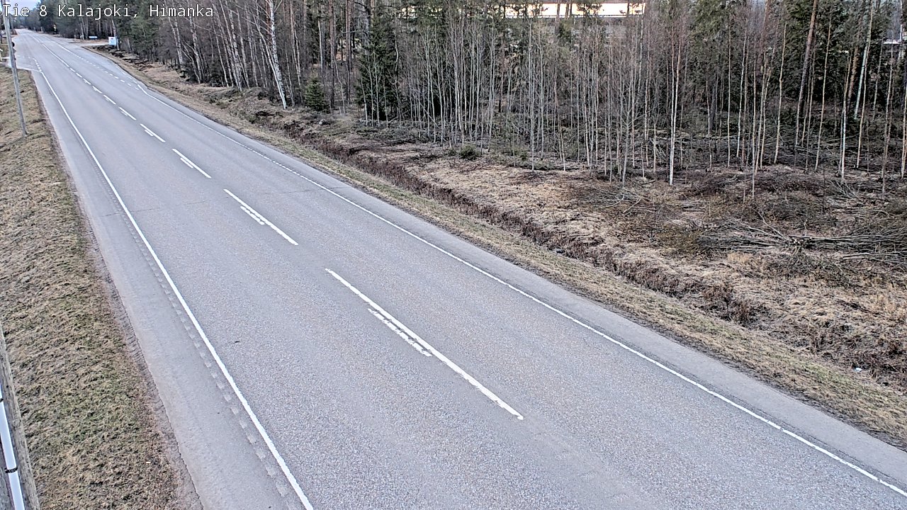 Weather Camera Image Väg 8 Kalajoki, Himango, Kalajoki, Pohjois-Pohjanmaa