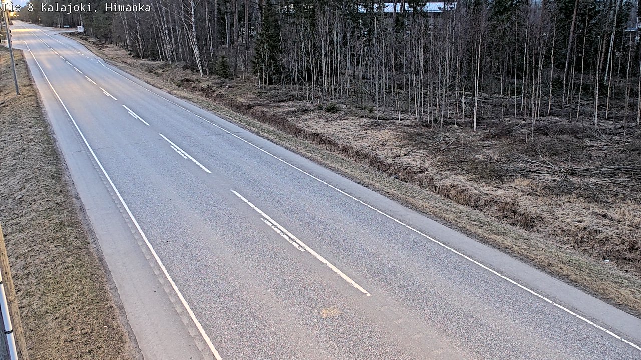 Weather Camera Image Väg 8 Kalajoki, Himango, Kalajoki, Pohjois-Pohjanmaa
