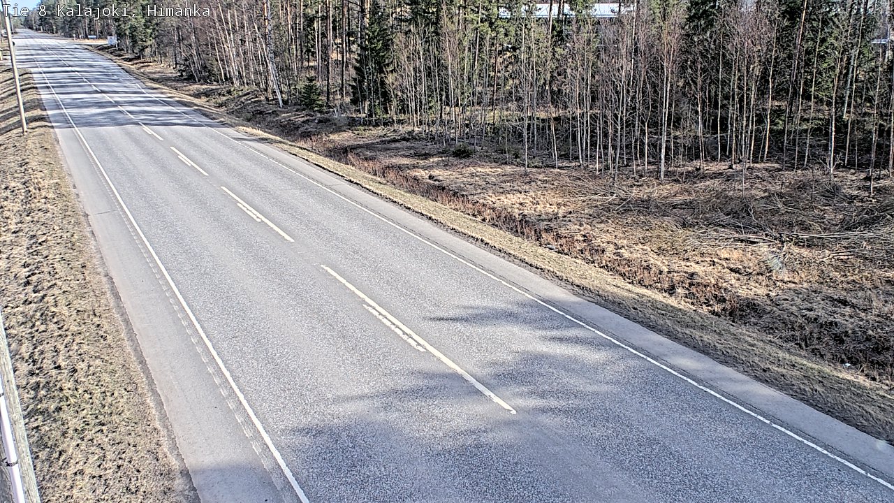 Kelikamerat Kuva Tie 8 Kalajoki, Himanka, Kalajoki, Pohjois-Pohjanmaa