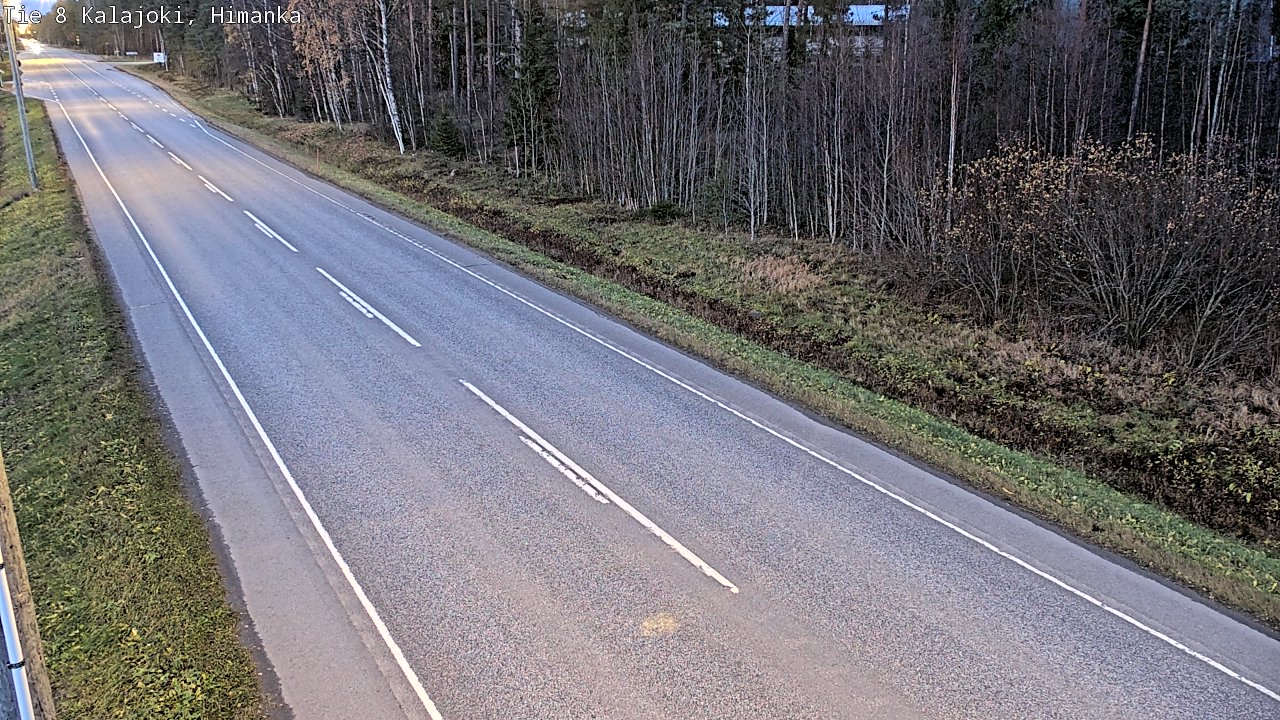 Kelikamerat Kuva Tie 8 Kalajoki, Himanka, Kalajoki, Pohjois-Pohjanmaa