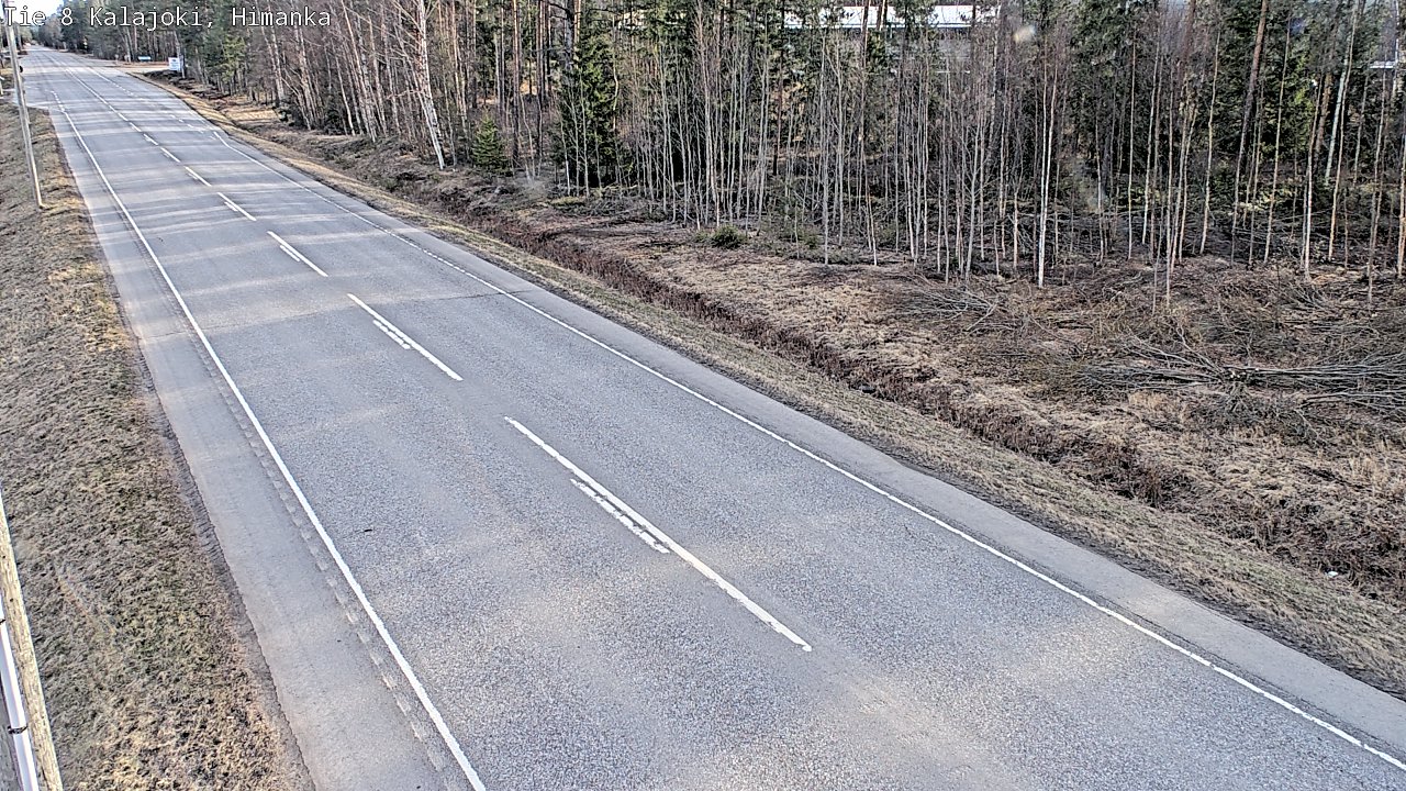 Kelikamerat Kuva Tie 8 Kalajoki, Himanka, Kalajoki, Pohjois-Pohjanmaa