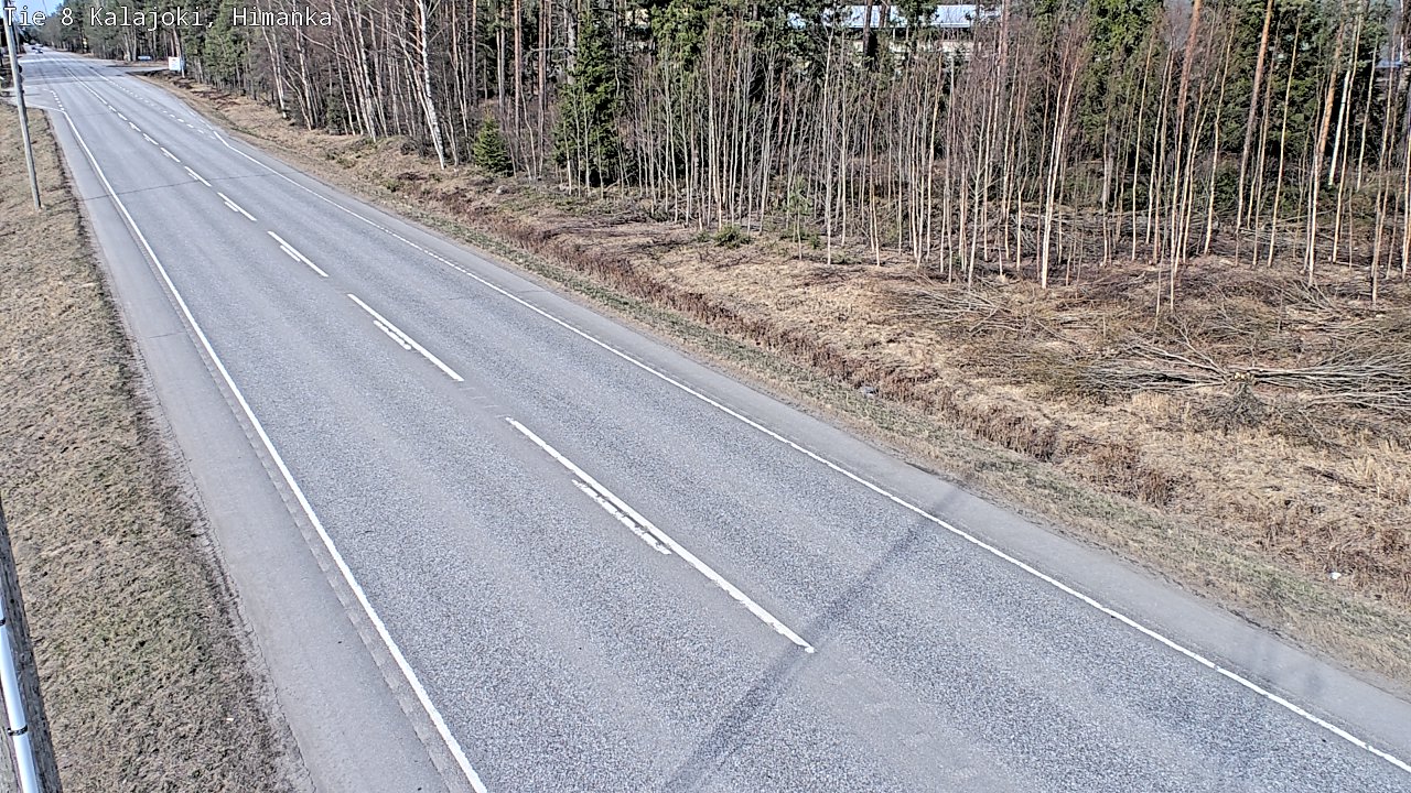 Kelikamerat Kuva Tie 8 Kalajoki, Himanka, Kalajoki, Pohjois-Pohjanmaa