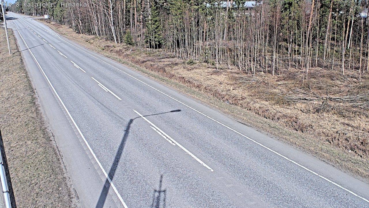 Kelikamerat Kuva Tie 8 Kalajoki, Himanka, Kalajoki, Pohjois-Pohjanmaa