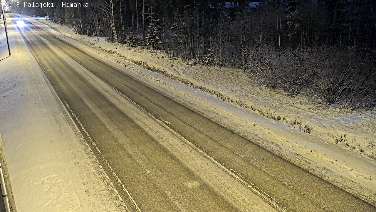 Weather Camera Image Road 8 Kalajoki, Himanka, Kalajoki, Pohjois-Pohjanmaa