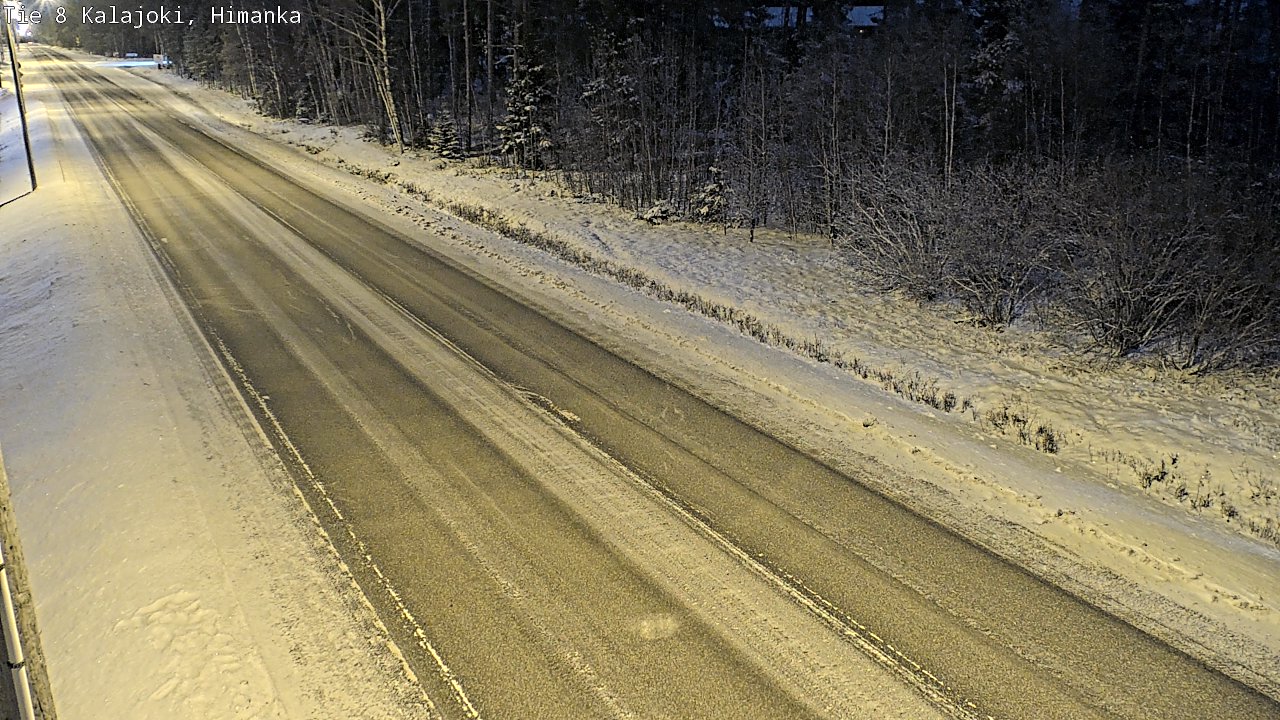 Weather Camera Image Road 8 Kalajoki, Himanka, Kalajoki, Pohjois-Pohjanmaa