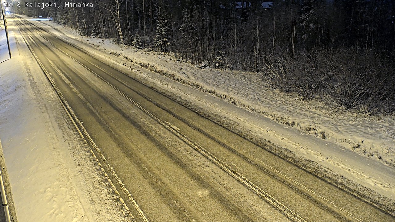 Weather Camera Image Väg 8 Kalajoki, Himango, Kalajoki, Pohjois-Pohjanmaa