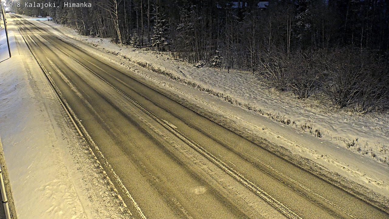 Weather Camera Image Väg 8 Kalajoki, Himango, Kalajoki, Pohjois-Pohjanmaa