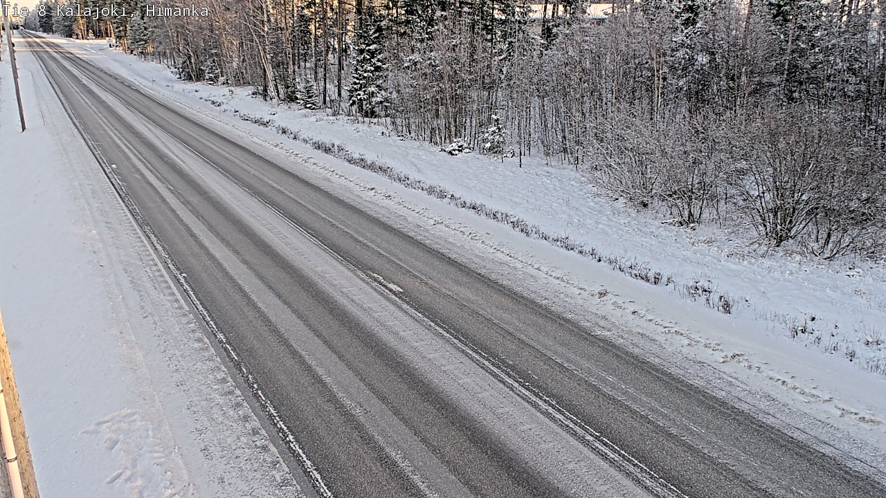 Weather Camera Image Road 8 Kalajoki, Himanka, Kalajoki, Pohjois-Pohjanmaa