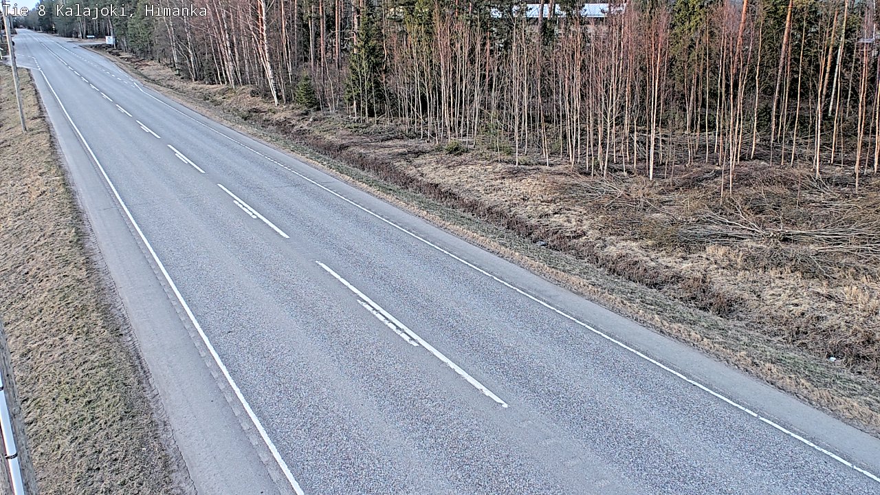 Kelikamerat Kuva Tie 8 Kalajoki, Himanka, Kalajoki, Pohjois-Pohjanmaa