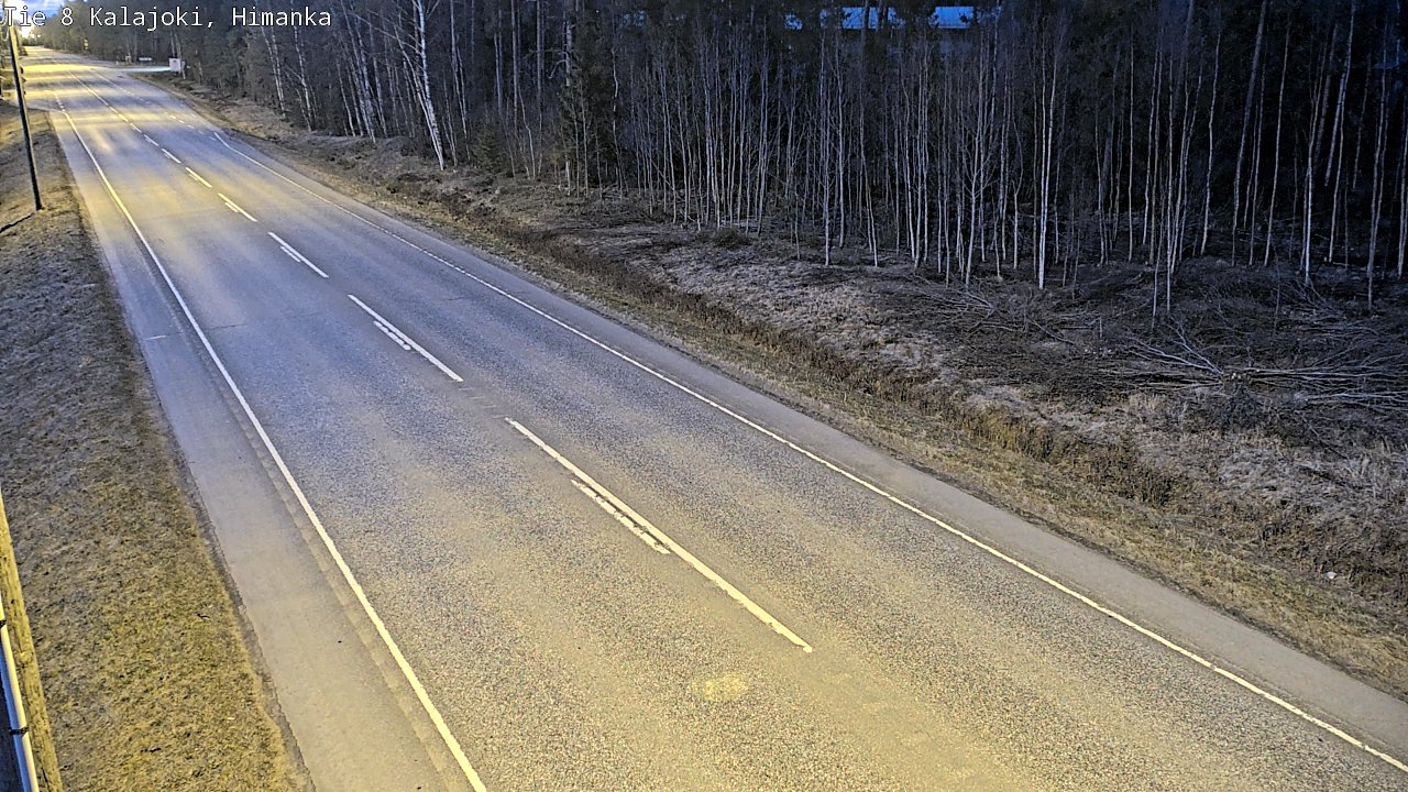 Weather Camera Image Väg 8 Kalajoki, Himango, Kalajoki, Pohjois-Pohjanmaa