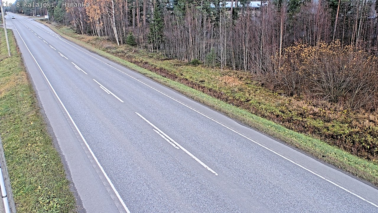 Kelikamerat Kuva Tie 8 Kalajoki, Himanka, Kalajoki, Pohjois-Pohjanmaa