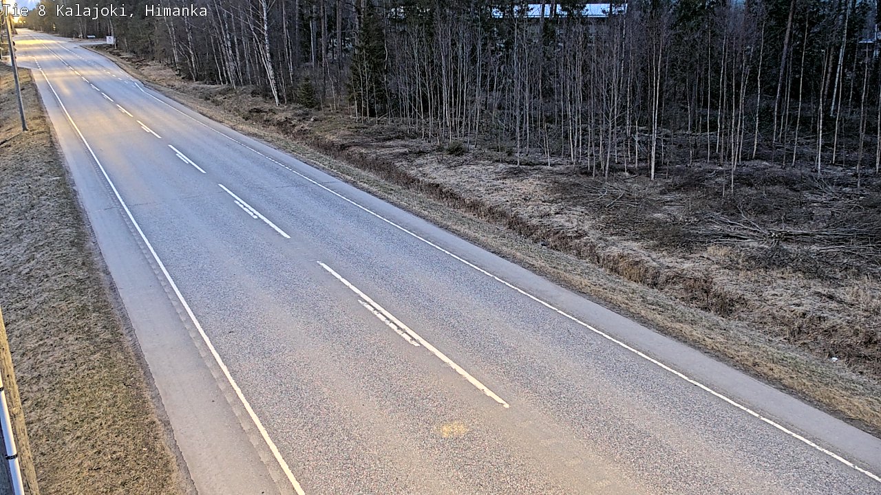 Weather Camera Image Väg 8 Kalajoki, Himango, Kalajoki, Pohjois-Pohjanmaa