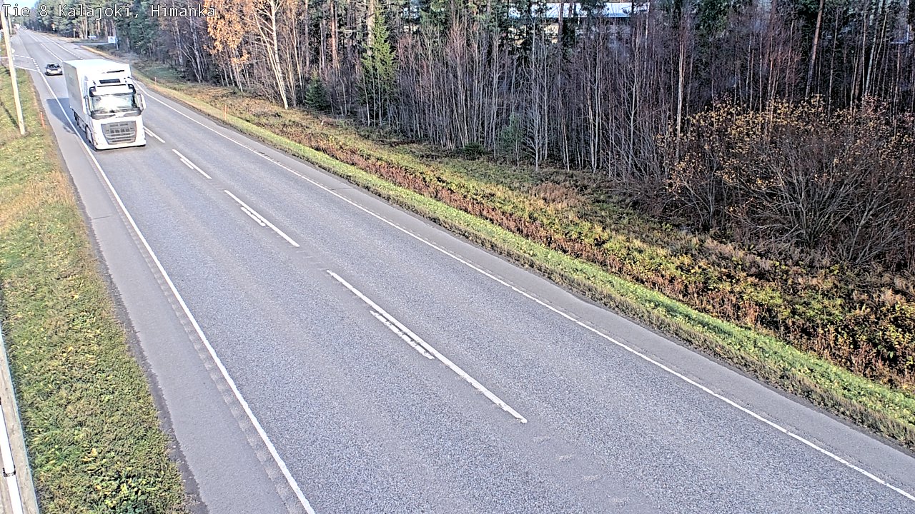 Kelikamerat Kuva Tie 8 Kalajoki, Himanka, Kalajoki, Pohjois-Pohjanmaa