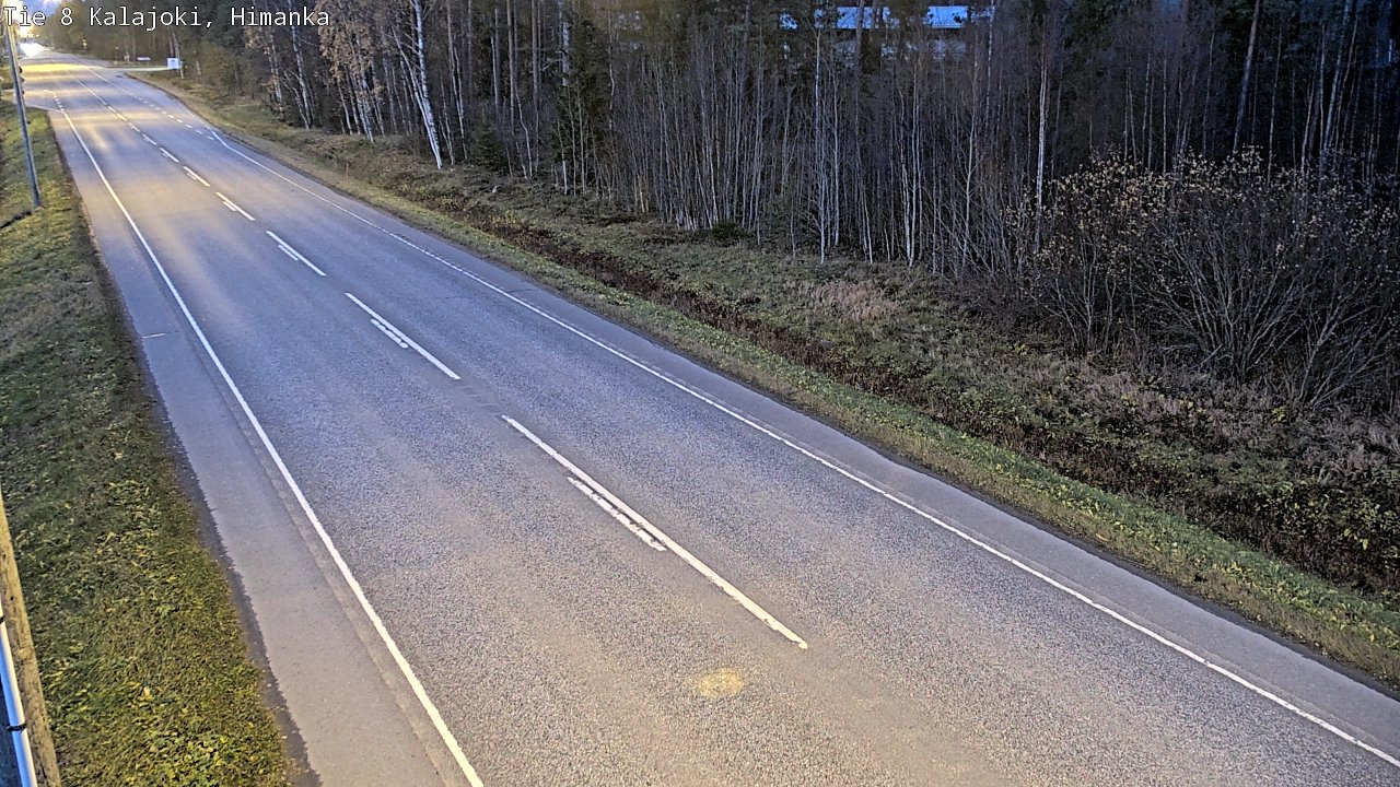 Kelikamerat Kuva Tie 8 Kalajoki, Himanka, Kalajoki, Pohjois-Pohjanmaa