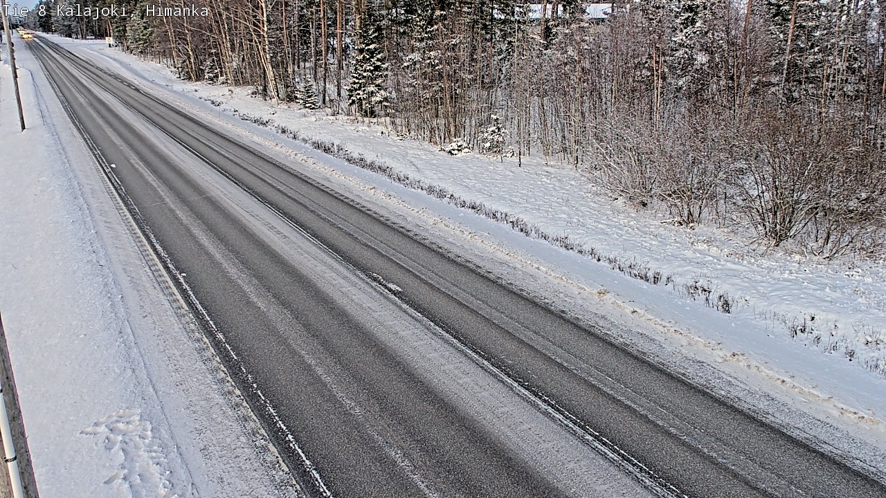 Weather Camera Image Road 8 Kalajoki, Himanka, Kalajoki, Pohjois-Pohjanmaa