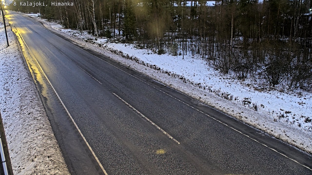Weather Camera Image Väg 8 Kalajoki, Himango, Kalajoki, Pohjois-Pohjanmaa