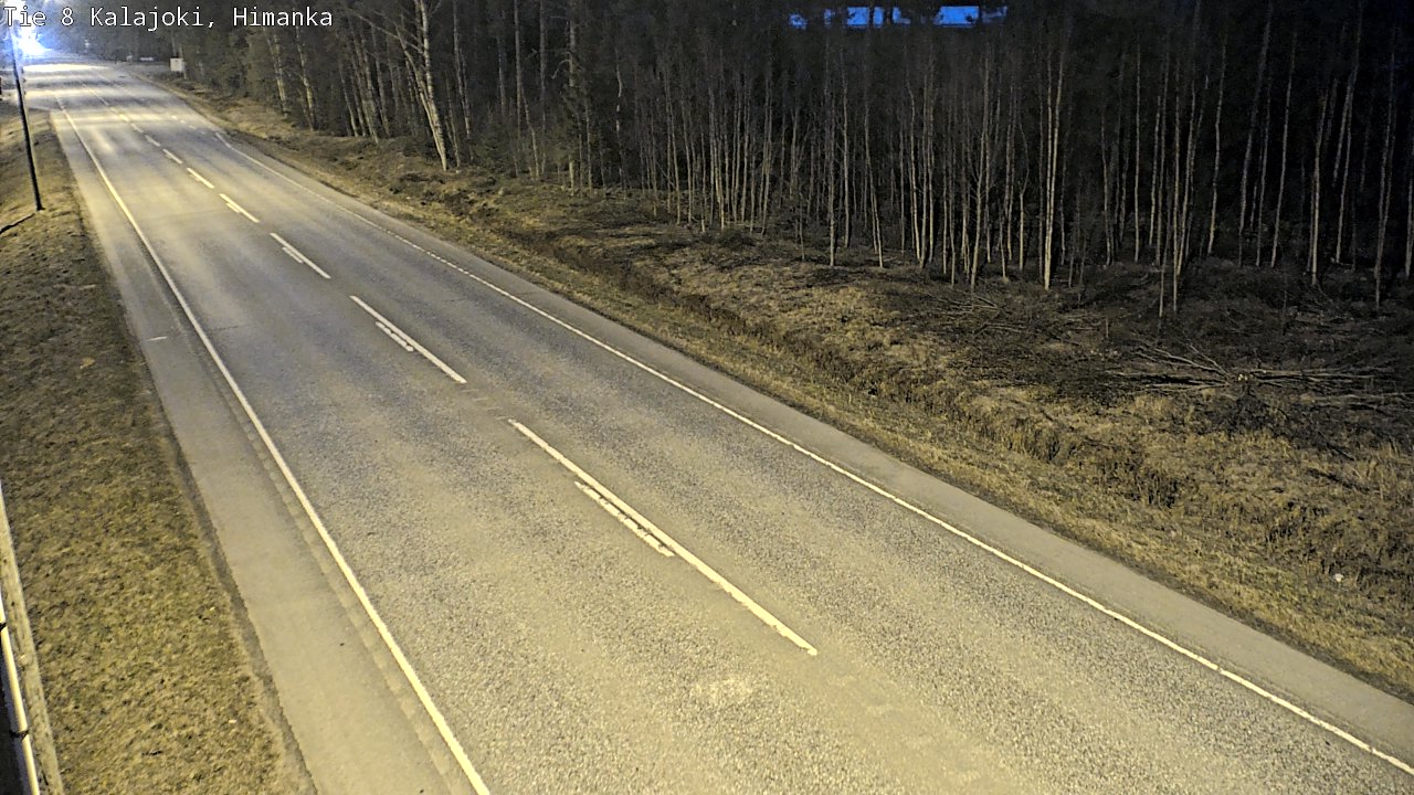 Weather Camera Image Väg 8 Kalajoki, Himango, Kalajoki, Pohjois-Pohjanmaa