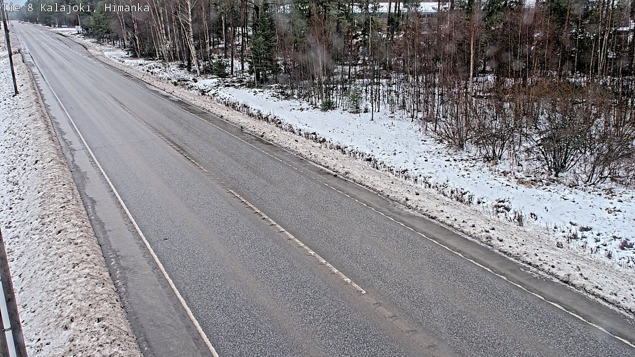 Weather Camera Image Väg 8 Kalajoki, Himango, Kalajoki, Pohjois-Pohjanmaa