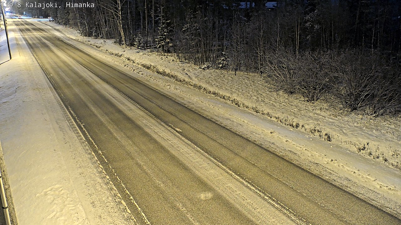 Weather Camera Image Road 8 Kalajoki, Himanka, Kalajoki, Pohjois-Pohjanmaa