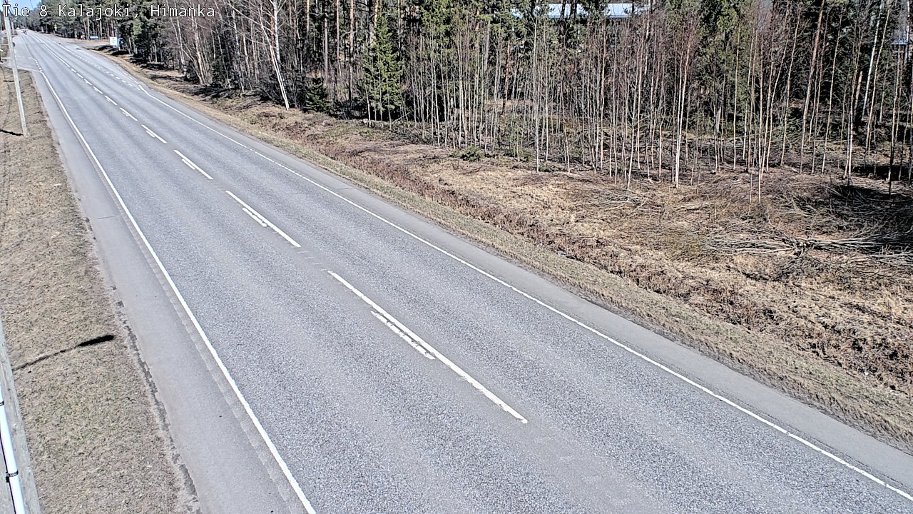 Kelikamerat Kuva Tie 8 Kalajoki, Himanka, Kalajoki, Pohjois-Pohjanmaa