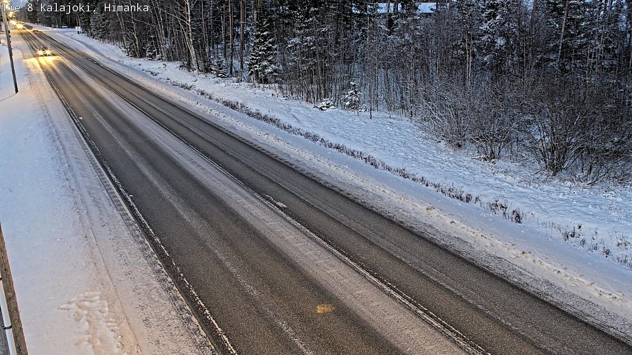 Weather Camera Image Road 8 Kalajoki, Himanka, Kalajoki, Pohjois-Pohjanmaa